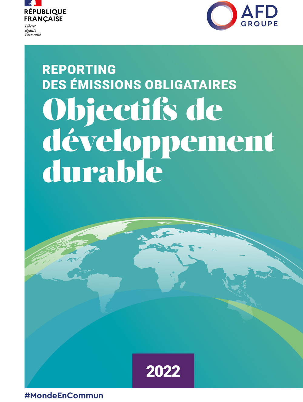 infographie objectifs de développement durable 2022