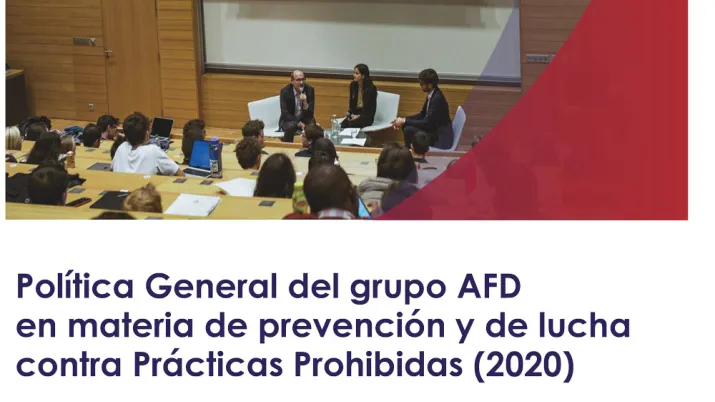 Política General del grupo AFD  en materia de prevención y de lucha contra Prácticas Prohibidas (2020)