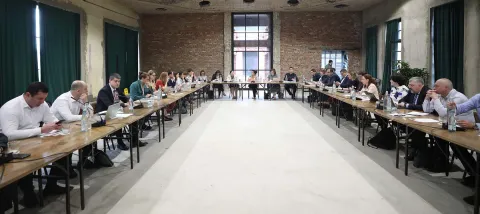 Working session between AFD and the Georgian government
